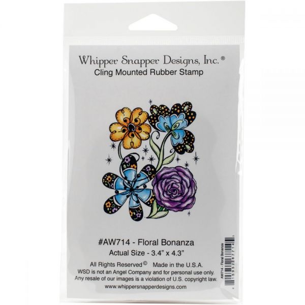 NOTM335773 Whipper Snapper Cling Stamp 4"X6"