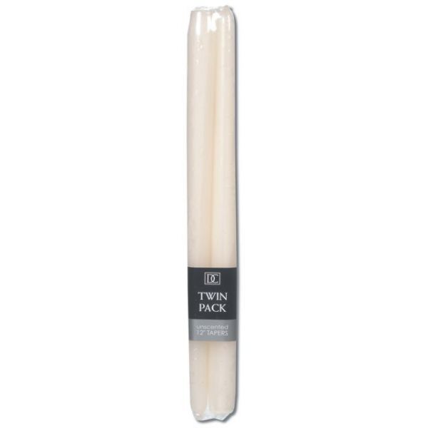 NOTM159132 Darice Unscented Taper Candles