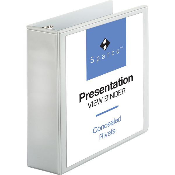 SPR05741 Sparco Standard 3" 3-Ring View Binder