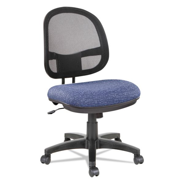 ALEIN4824 Alera Interval Series Swivel/Tilt Mesh Chair, Marine Blue