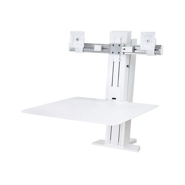 SYNX4537358 Ergotron WorkFit-SR Desk Mount for Monitor, Keyboard