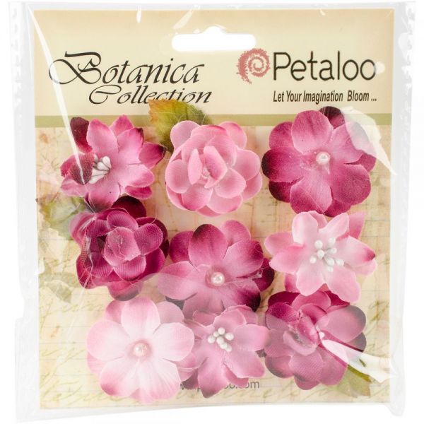 NOTM231415 Botanica Baby Blooms 1.25" 9/Pkg