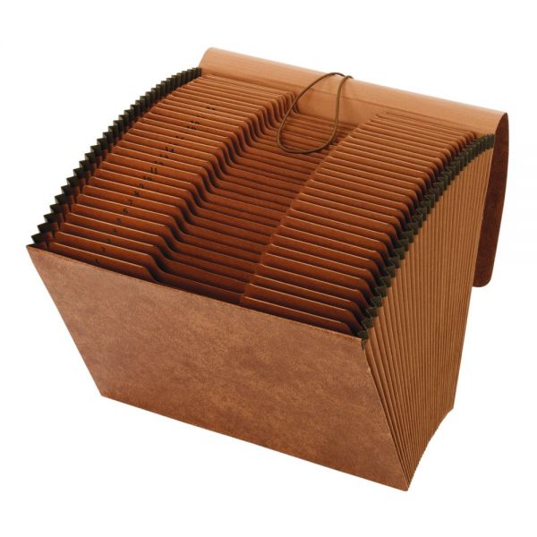 Paper Expanding File With Flap, 31 Pocket, Expansion 2", 8 1/2" x 11