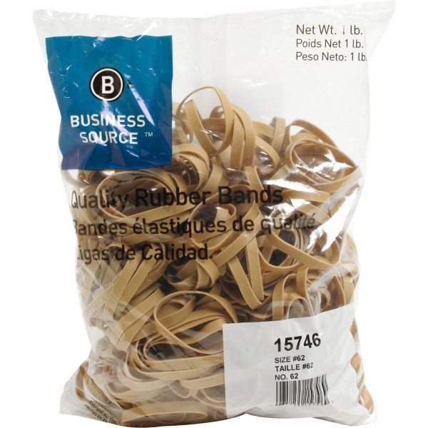 BSN15746 Business Source #62 Rubber Bands