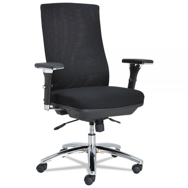 ALEEY4114 Alera EY Series Mesh Multif Chair, 24-3/8w x 23-1/4d x 42-1/2 to 47-1/4h, Black