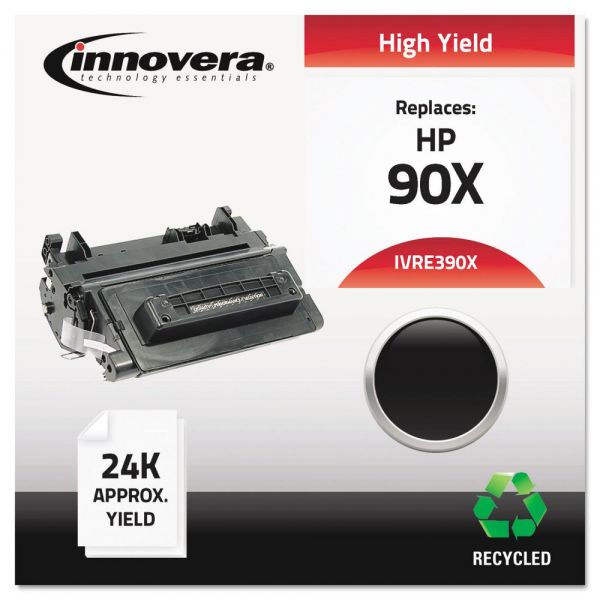 IVRE390X Innovera Remanufactured CE390X (90X) High-Yield Toner, Black