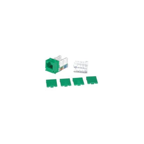 SYNX1983167 C2G Cat6 RJ45 UTP Keystone Jack - Green