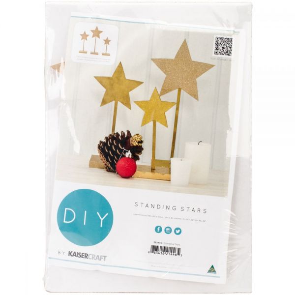 NOTM383126 Beyond The Page MDF Standing Stars 3/Pkg