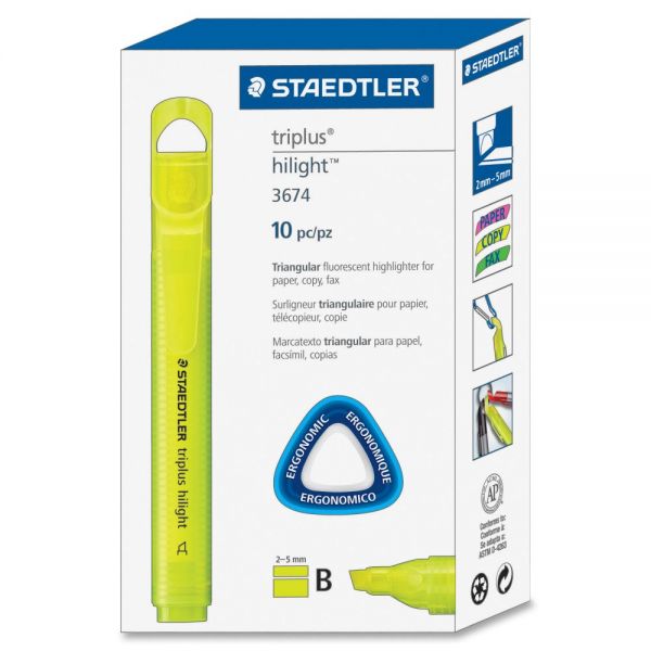 STD36741 Staedtler Triplus Broad Tip Fluoresct Highlighter