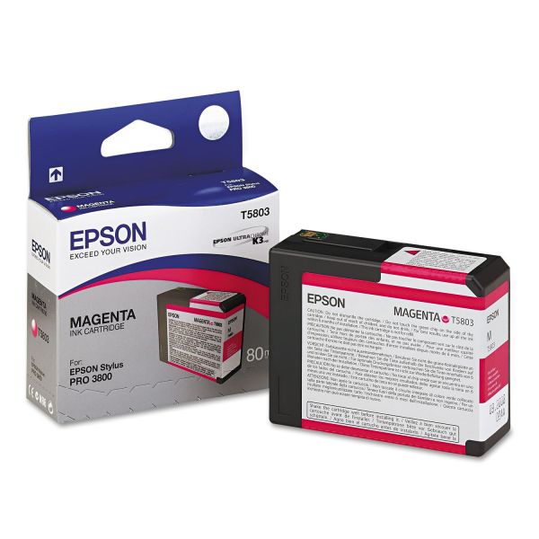EPST580300 Epson T580300 UltraChrome K3 Ink, Magenta