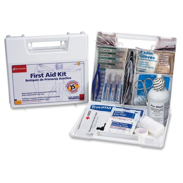 FAO223UFAO First Aid Only 25 Person Bulk First Aid Kit