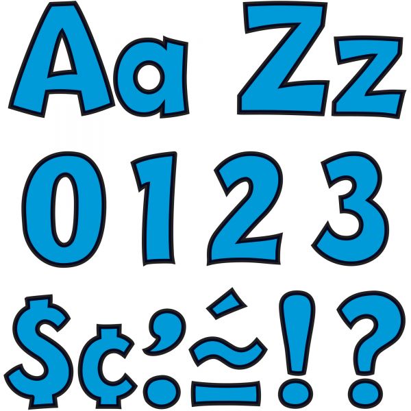 TEP79744 Trend 4" Ready Letter Playful Combo Pack