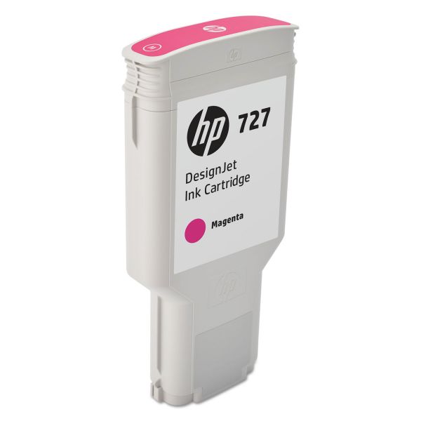 HEWF9J77A HP 727 (F9J77A) Magenta Original Ink Cartridge, 300 mL