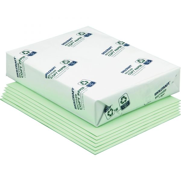 NSN1476812 SKILCRAFT Recycled Colored Paper - Green