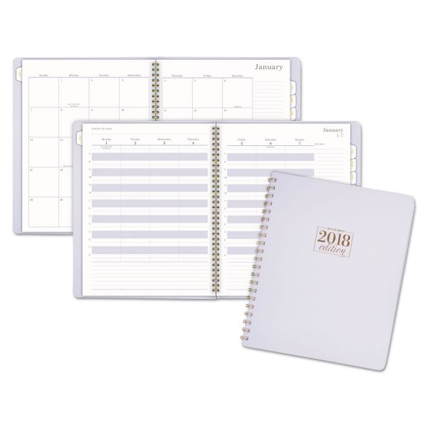 AAGWS501905 AT-A-GLANCE WorkStyle Take Charge Weekly/Monthly Appointment Book,8 1/2 x 11, Lavender, 2018