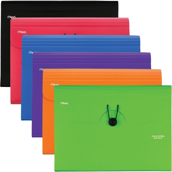 MEA35552 Five Star 6-Pocket Expanding File