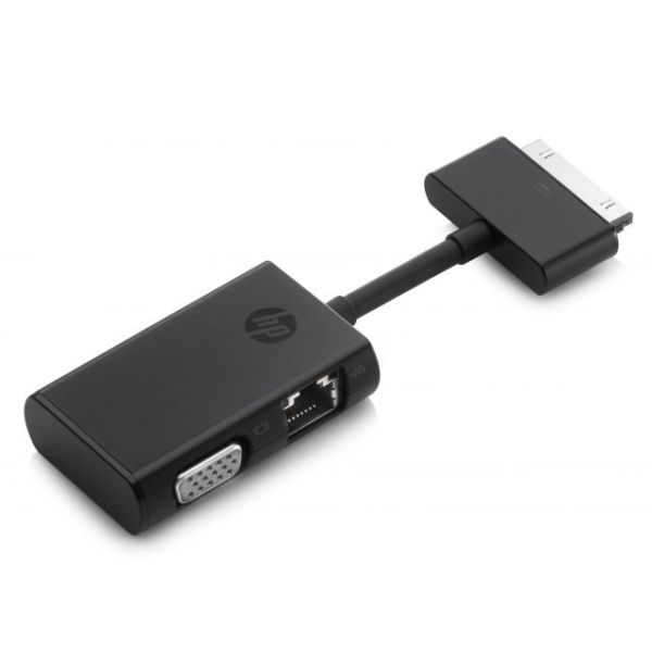 SYNX3958809 HP Dock Connector to Ethernet and VGA Adapter