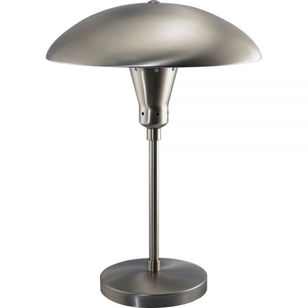 LEDL9026 Ledu Illuminator Incandescent Desk Lamp, Satin Nickel, 18-3/4" High