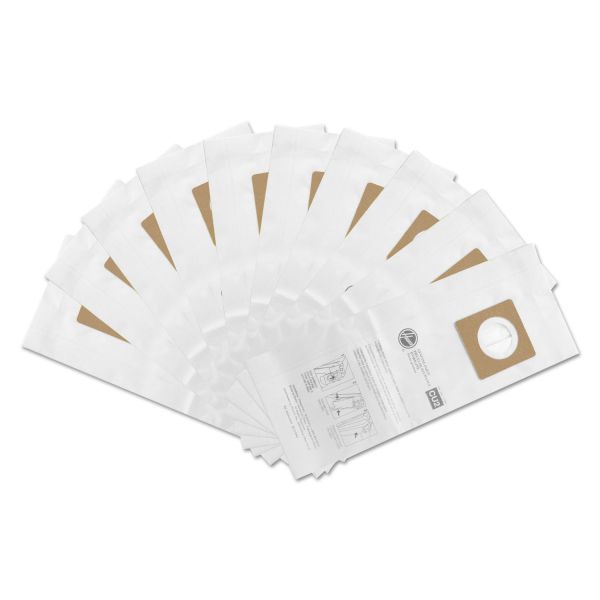HVRAH10143 Hoover Commercial Disposable Vacuum Bags, Standard CU2, 10/Carton