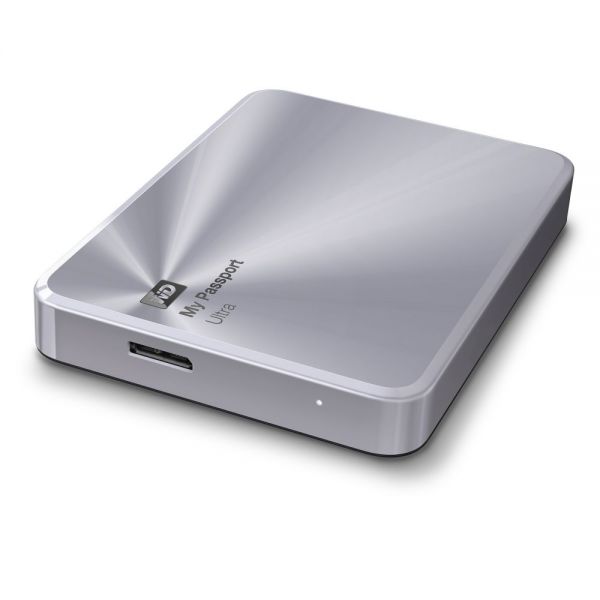 SYNX3962652 WD WDBEZW0020BSL-NESN My Passport Ultra Metal Edition 2 TB Silver - premium storage with style