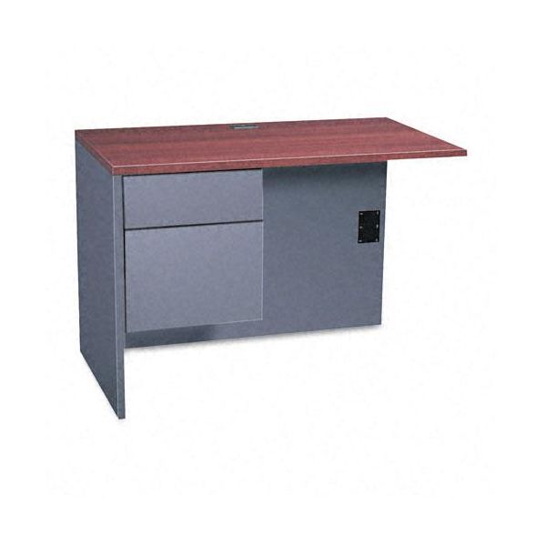 GLBA2442FLACSG Global Adaptabilities "L" Workstation Return, Left, 42w x 24d x 29h, CY/Storm GY