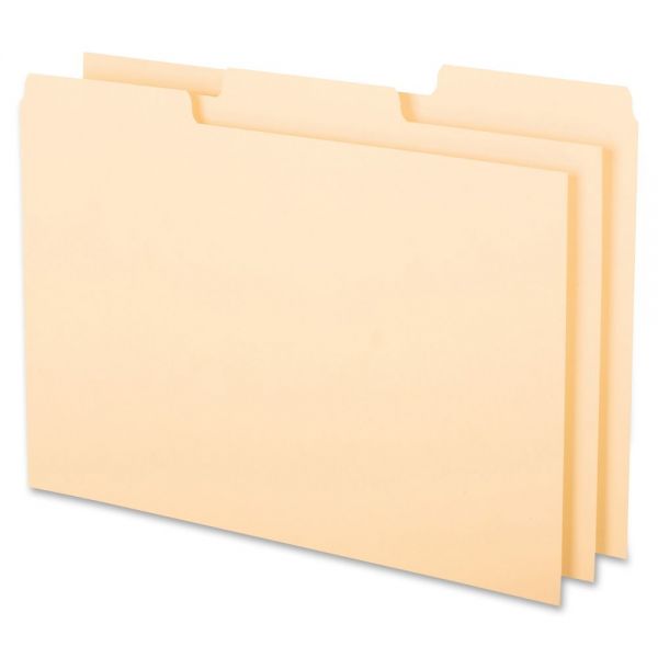 OXF513BUF Oxford 1/3 Cut Blank Tab Index Card Guides