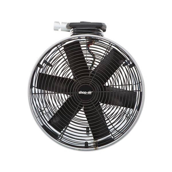 SHO1034200 Shop-Air Wall Mount Blower, 16", Stainless Steel, 3-Speed, 1/2 HP Motor
