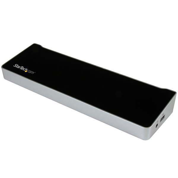 SYNX4277863 StarTech.com Triple-Video Docking Station for Laptops - USB 3.0 - Universal USB 3.0 Laptop Docking Station - 3 Video Outputs