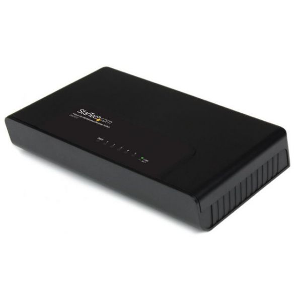 SYNX3350089 StarTech.com 5 Port Fast Ethernet Switch - 10/100 Desktop Wall Mount Network Switch