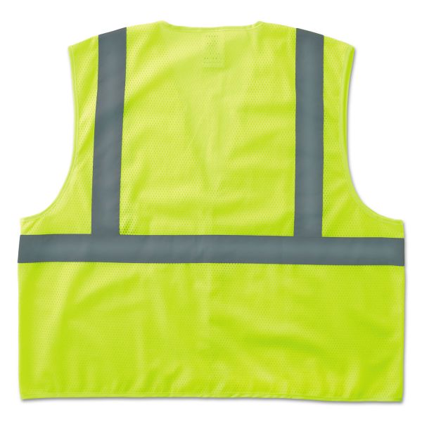EGO20977 GloWear Class 2 Lime Super Econo Vest