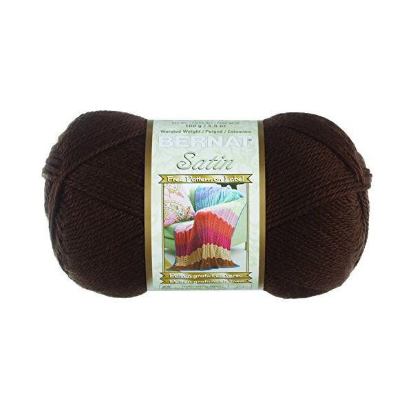 NOTM069750 Bernat Satin Yarn - Mocha