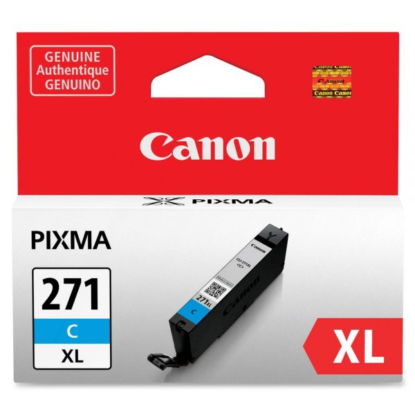 CNMCLI271XLC Canon CLI-271 High Yield Cyan Ink Cartridge (CLI271XLC)