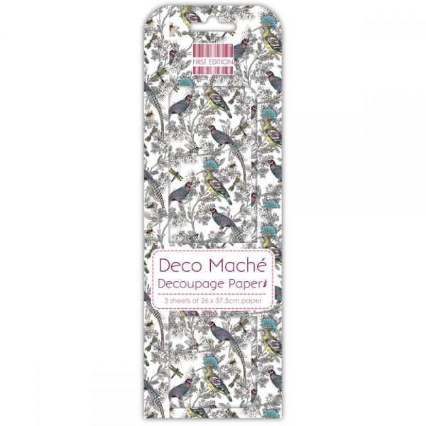 NOTM336016 Deco Mache Paper 10.25"X14.75" 3/Pkg