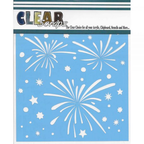 NOTM370549 Clear Scraps Stencils 6"X6"
