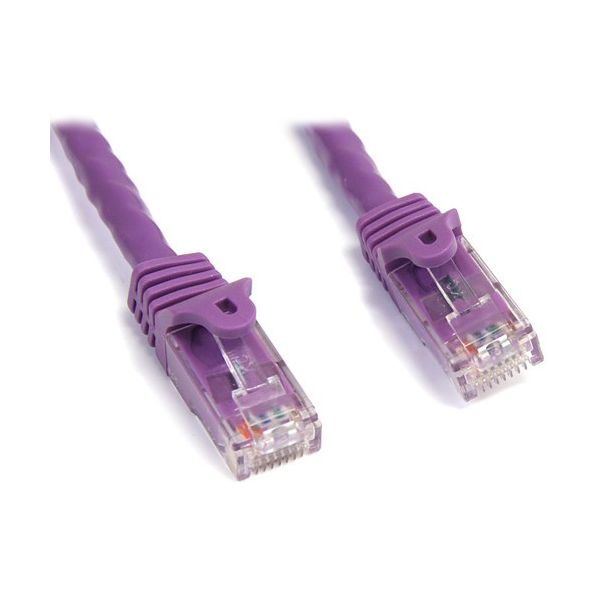 SYNX2711672 StarTech.com 10 ft Purple Snagless Cat6 UTP Patch Cable