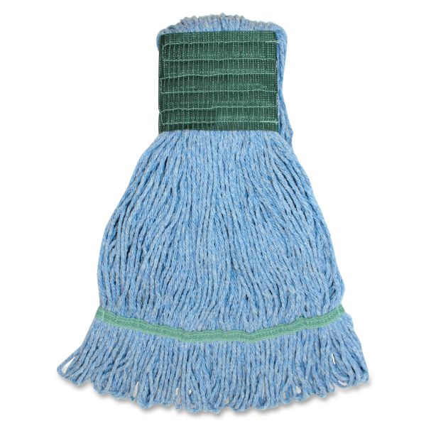 GJOMBL5BEA Genuine Joe Synthetic Blend Medium Mop Head