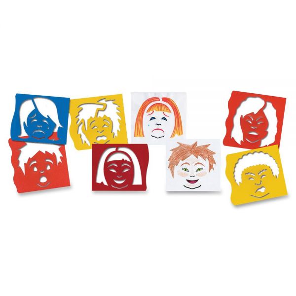 RYLR5859 Roylco Mix and Match Emotions Stencils