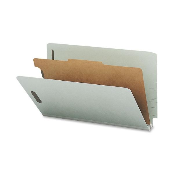 NATSP17256 Nature Saver End Tab Gray Classification Folders