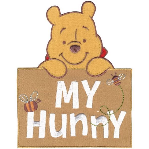 NOTM111372 Disney Winnie The Pooh Iron-On Applique