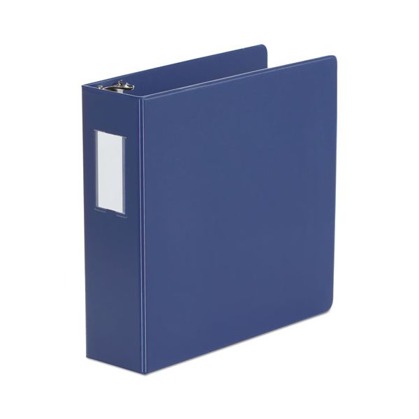 UNV20795 Universal 3-Ring Binder, 3" Capacity, D-Ring, Royal Blue