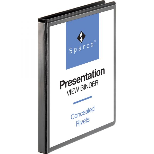 SPR05705 Sparco Standard 1/2" 3-Ring View Binder