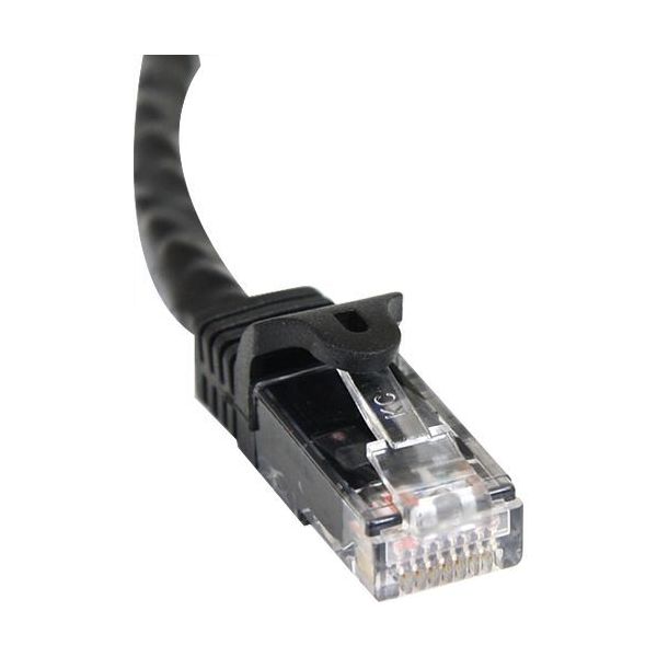 SYNX2746192 StarTech.com 50 ft Black Snagless Cat6 UTP Patch Cable