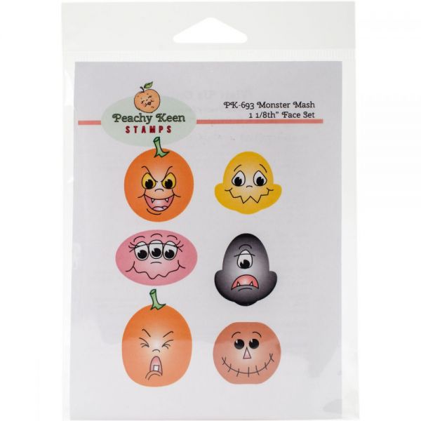 NOTM335295 Peachy Keen Stamps Clear Face Assortment 6/Pkg