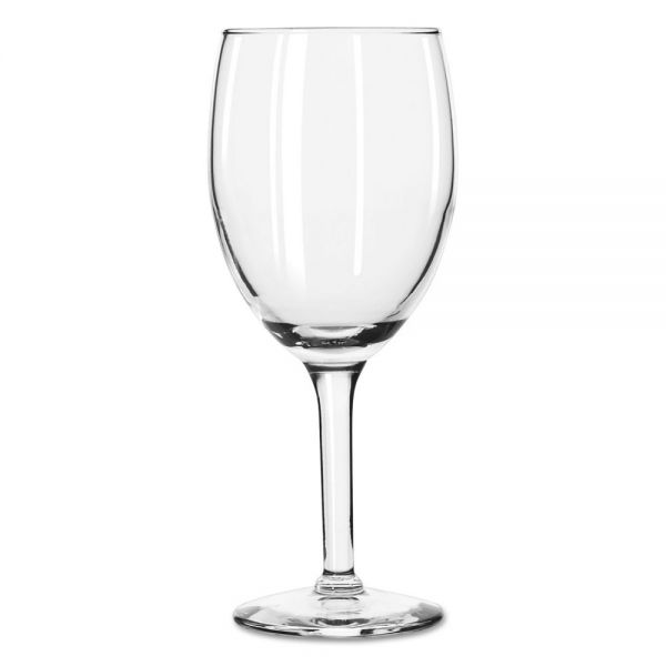 LIB8464 Libbey Citation Glasses, Wine/Beer, 8oz, 6 3/4" Tall, 24/Carton