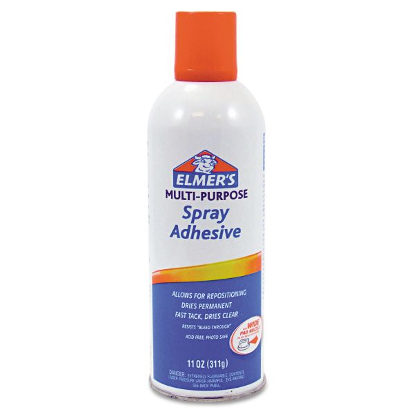 EPIE451 Elmer's Multi-Purpose Spray Adhesive, 11 oz, Aerosol