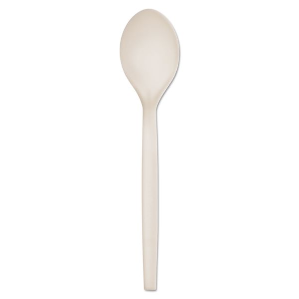 ECOEPS003 Eco-Products Plant Starch Spoon - 7", 50/PK, 20 PK/CT