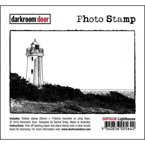 NOTM370168 Darkroom Door Cling Stamp 4.5"X3"