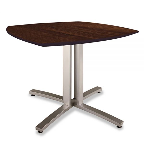 PHLSR2936W Nomad by Palmer Hamilton Story Squircle Table, 36 x 36 x 29, Walnut