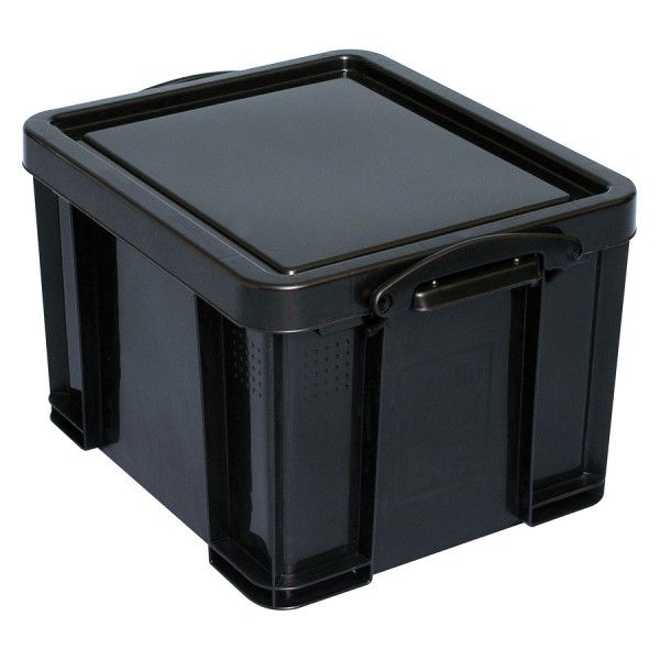 Black Plastic Storage Boxes B&M at Lear blog