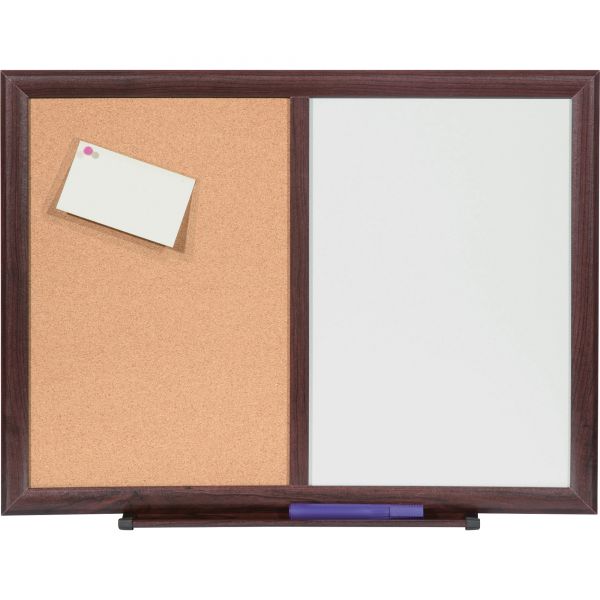 LLR84171 Lorell Combo Dry-Erase/Bulletin Board